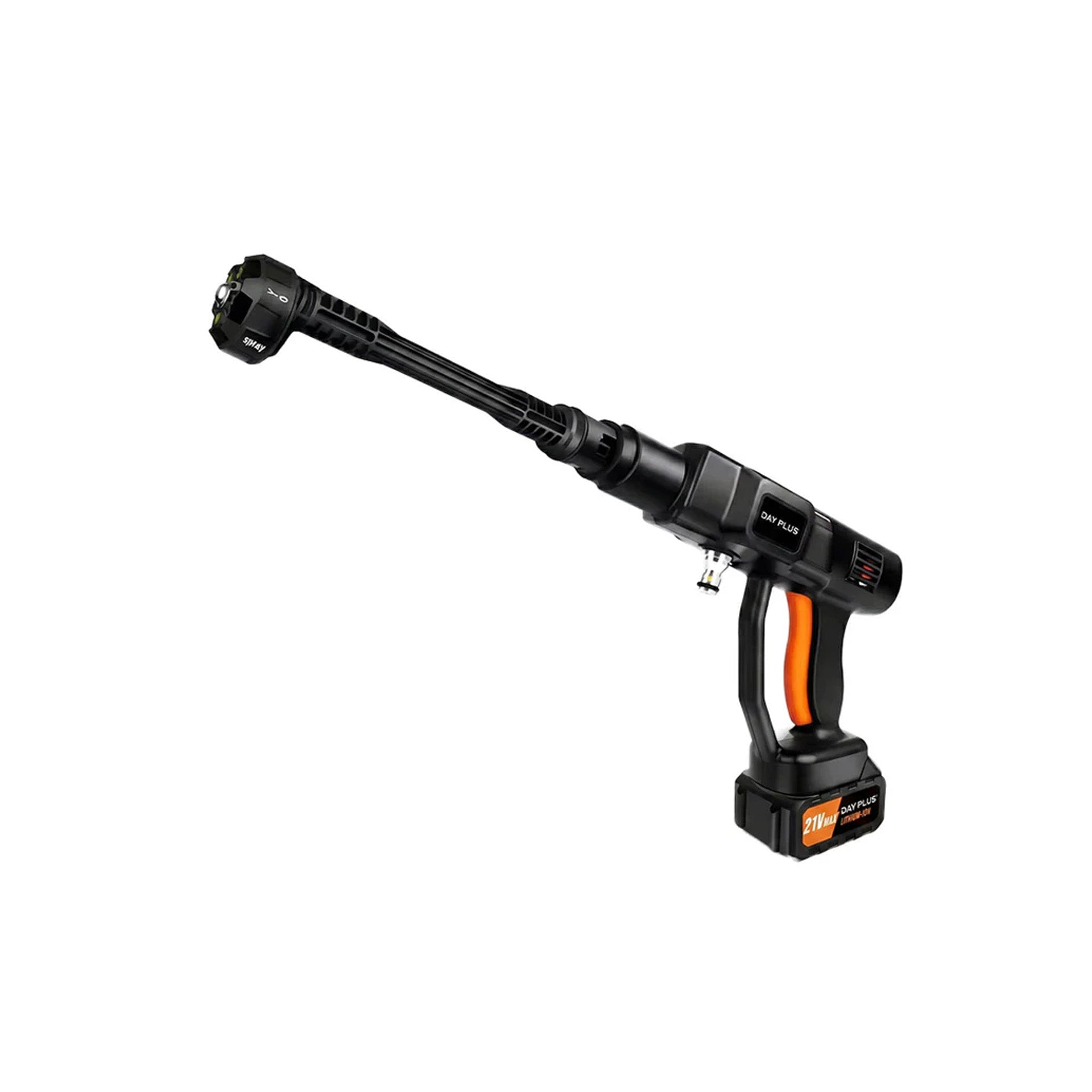 Cordless Pressure Washer | 4.0Ah Battery Powered Portable Power Washer with 6-in-1 Nozzle