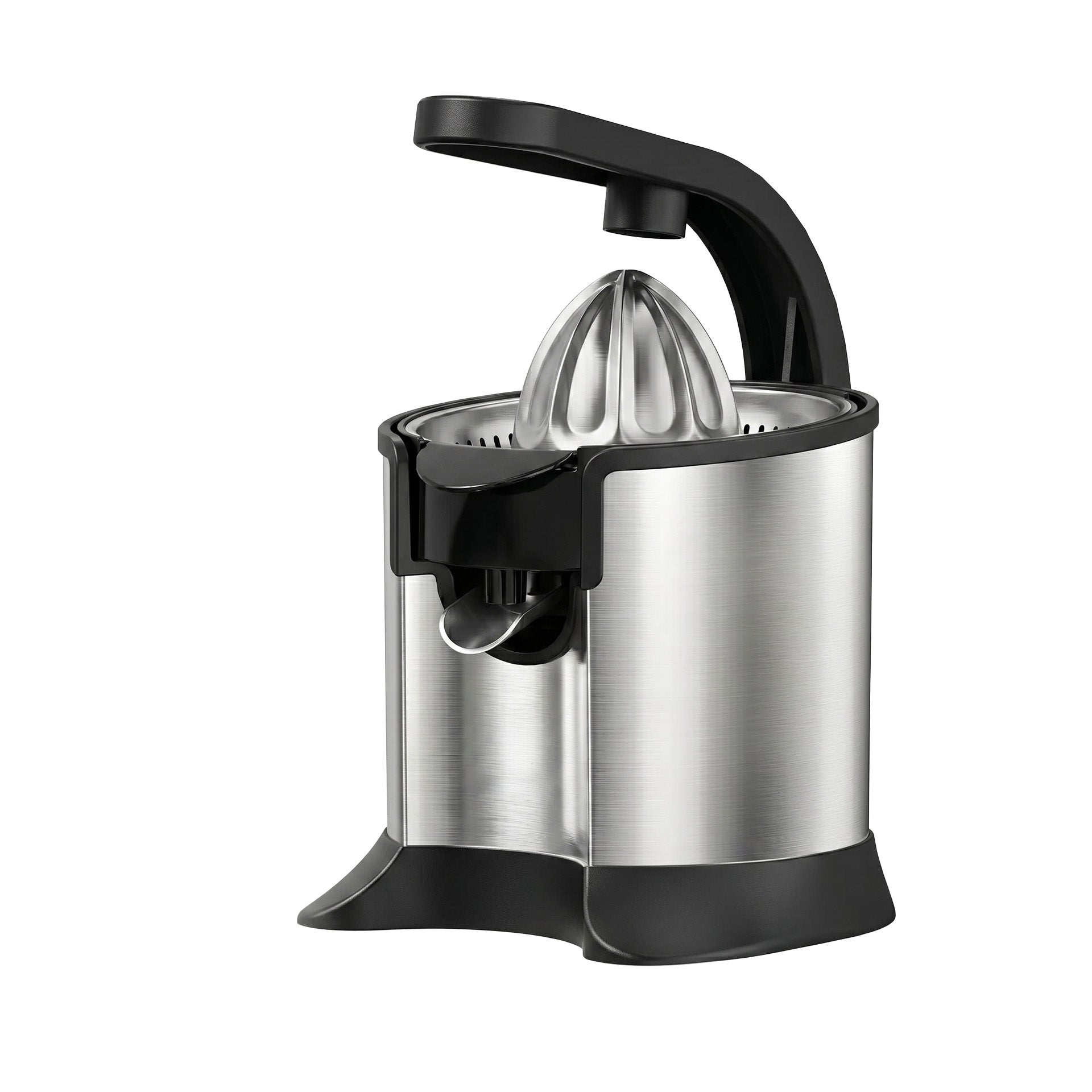Electric Portable Citrus Juicer 60W Stainless Steel Hand Press Squeezer Fresh Fruit Mixer for Oranges Lemons and Limes