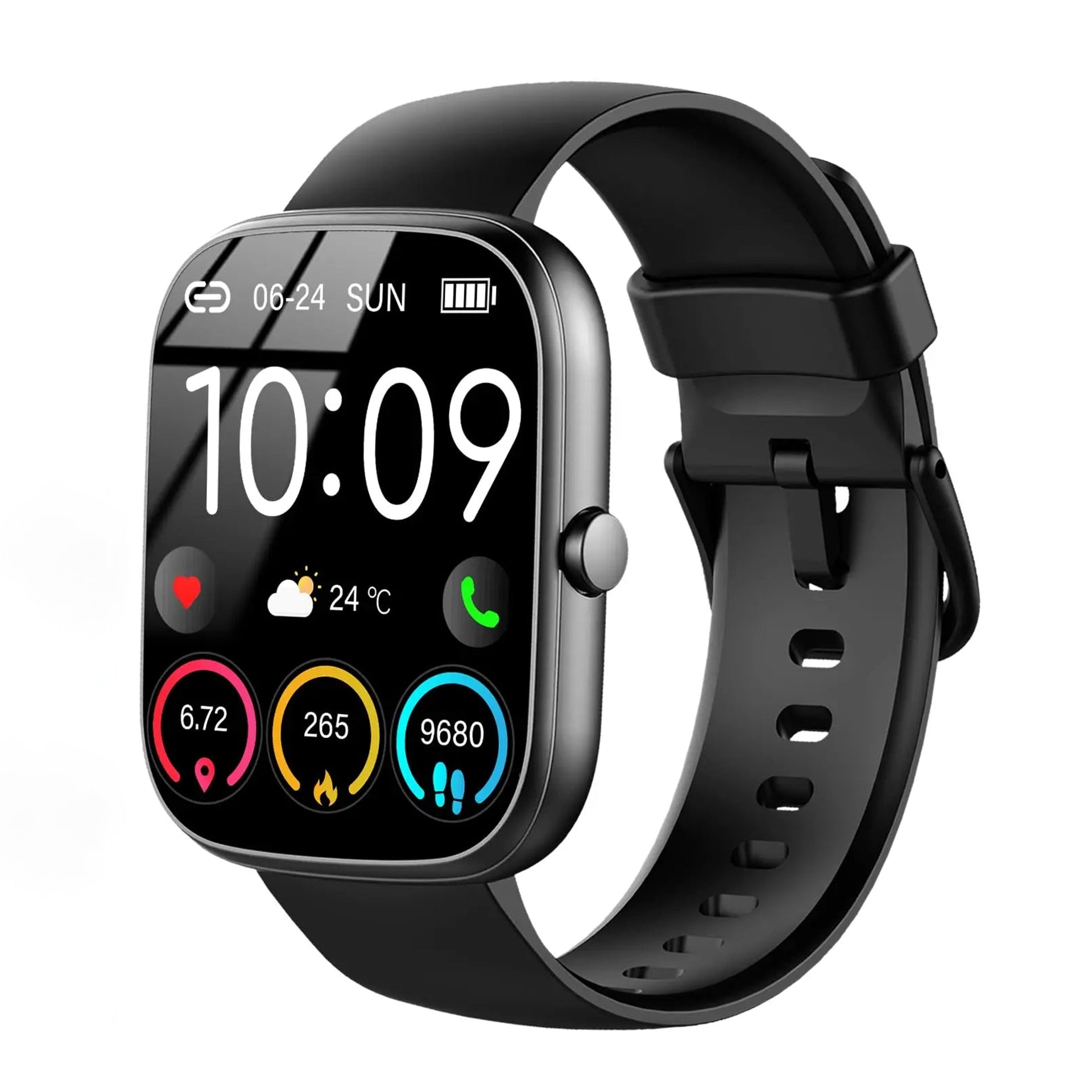 1.91" Smart Watch with Call & Answer, IP68 Waterproof Fitness Tracker, Heart Rate & Sleep Monitor