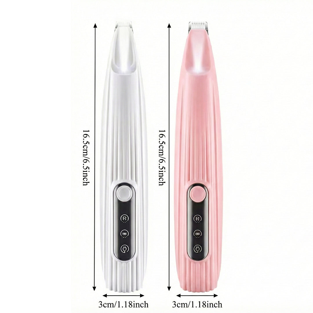 Professional Cordless Dog Grooming Clipper | LED Light, LCD Display & 18mm Wide Blade