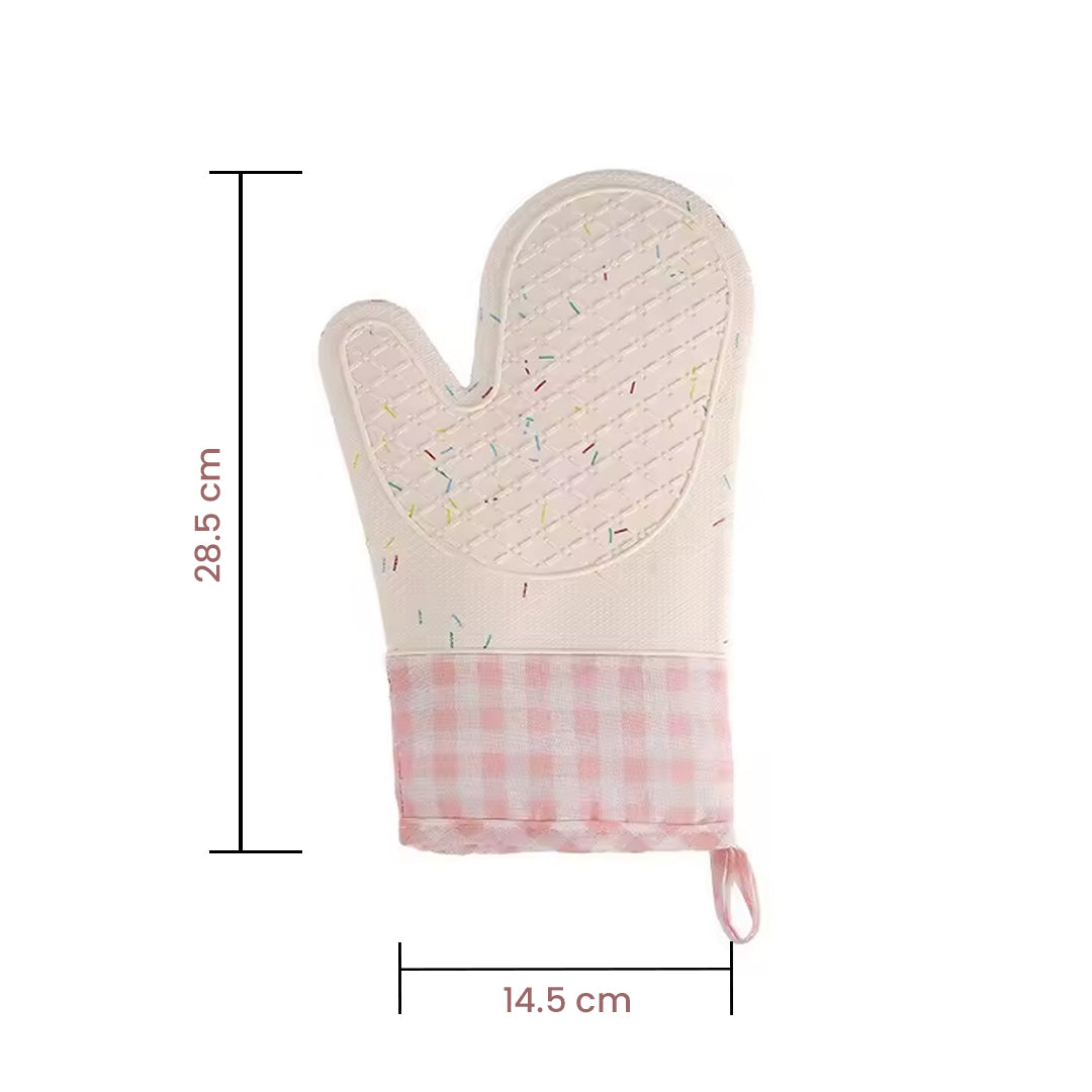 Kesoto Silicone Oven Glove | Heat Resistant Up to 300°C | Non-Slip Cooking & Baking Mitt