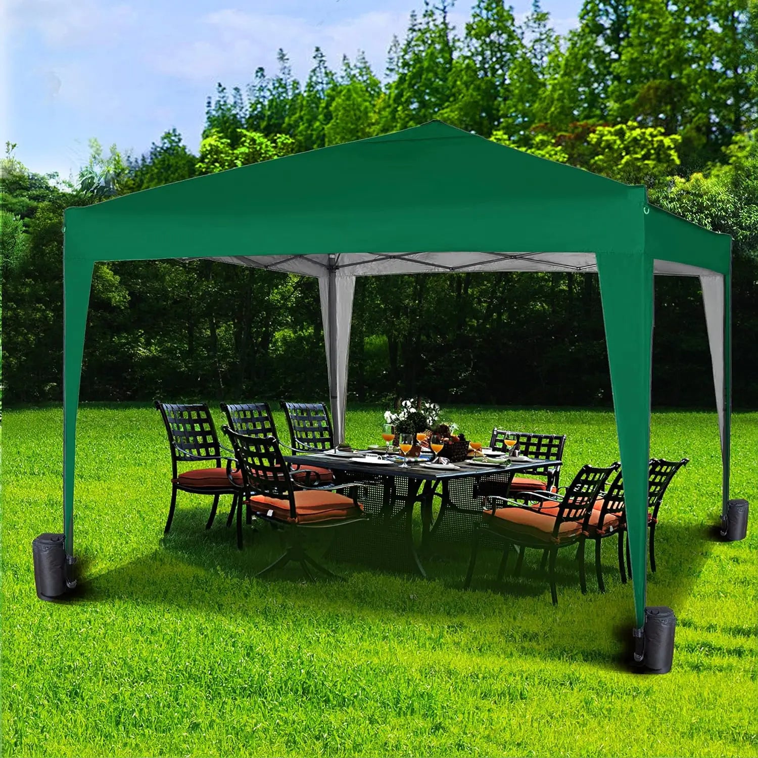 3x3M Pop Up Gazebo Waterproof Outdoor Garden Canopy Shelter