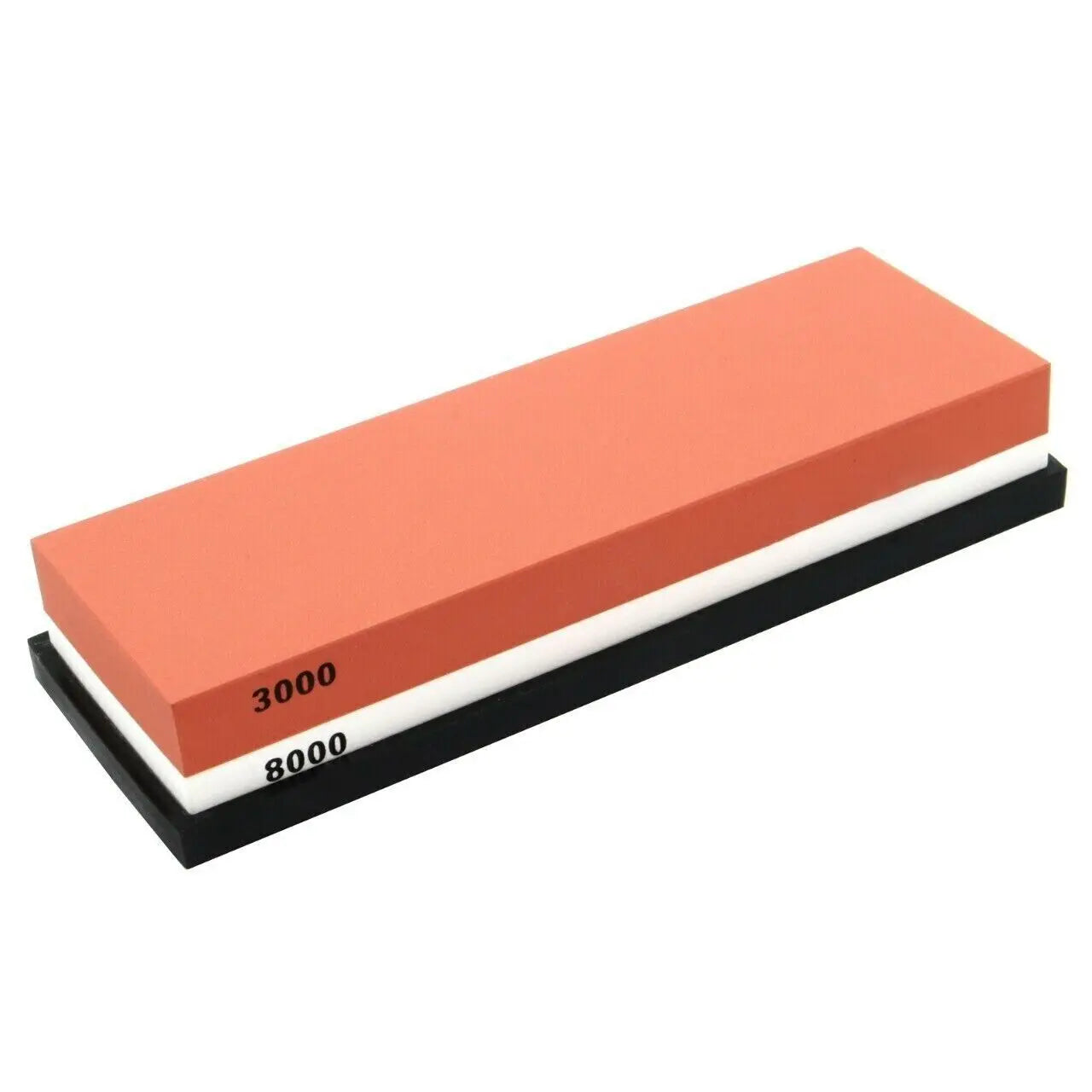 Dual Grit Whetstone Knife Sharpener | Water Stone with Anti-Slip Stand for Kitchen and Outdoor Knives