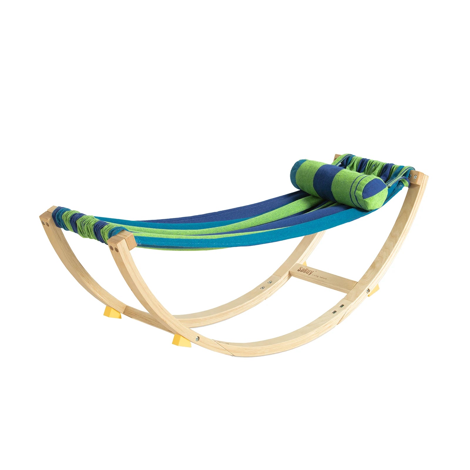 Kids Hammock Chair with Stand Indoor Sensory Swing Rocking Chair
