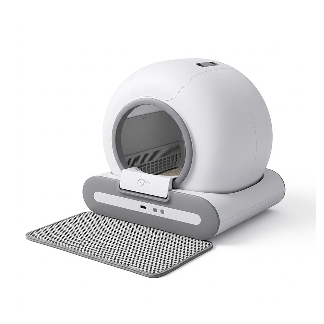 DOEL 65L Self-Cleaning Cat Litter Box – App Controlled Automatic Litter Tray for Smart Odor-Free Cleaning