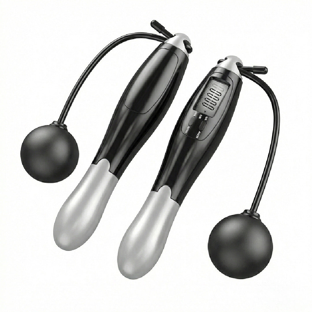 Smart Cordless Jump Rope | LCD Counter, Calorie Tracker & Speed Skipping for Gym & Home