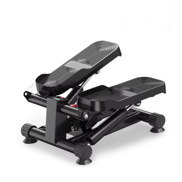 Mini Stepper Exercise Machine with Resistance Bands – Low Impact Stair Stepper for Home Cardio Fitness
