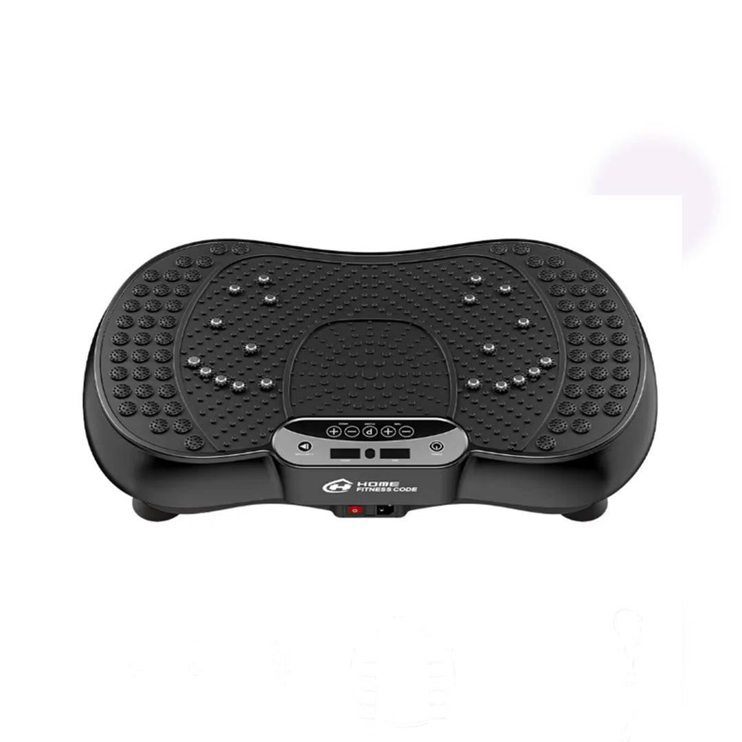 Whole Body Vibration Plate Exercise Machine – Fat Burning Fitness Platform with Remote Control & LCD Display