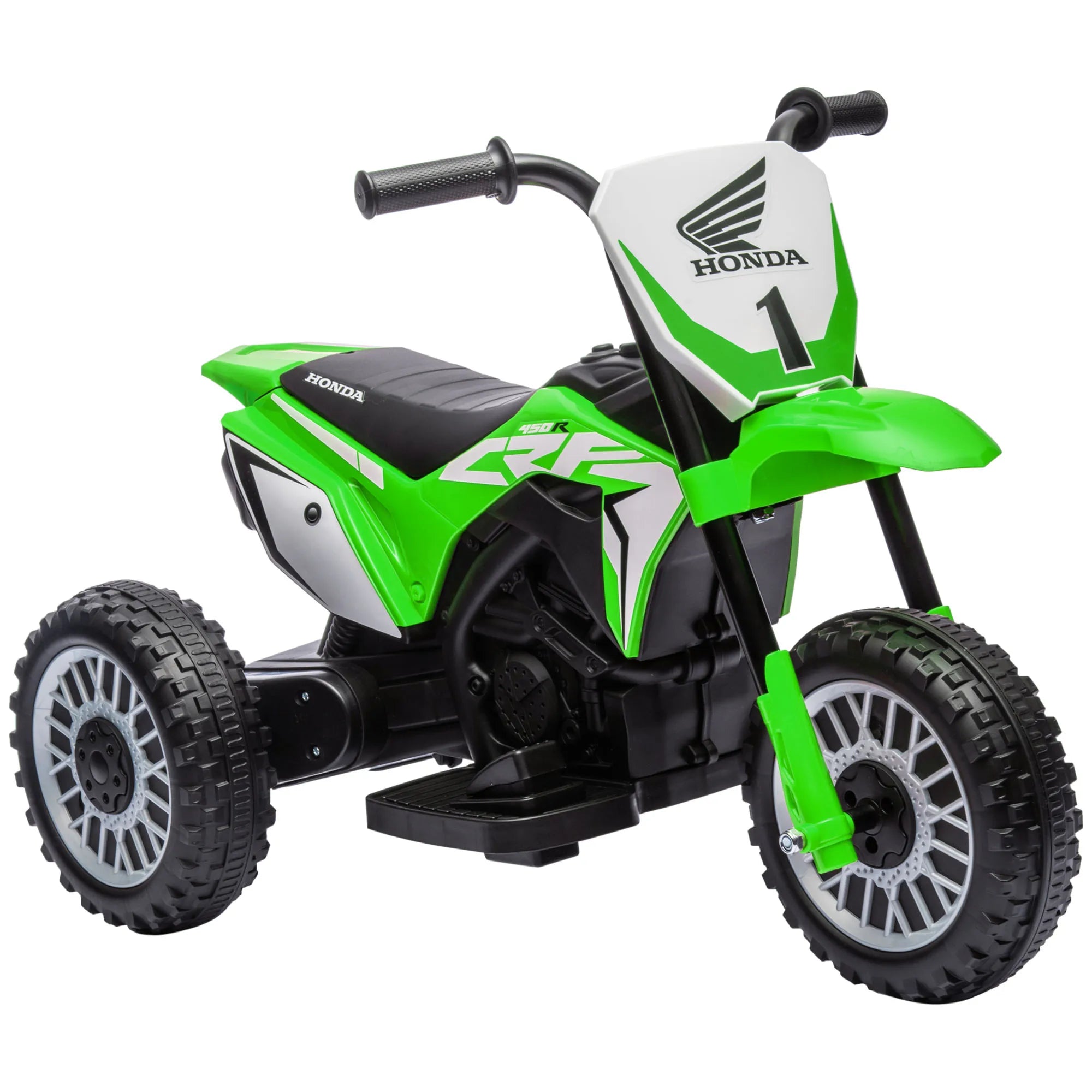 Licensed Honda CRF450RL Kids Electric Motorbike | 6V Ride-On with Horn & Sounds Ages 18M+