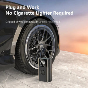 Mini Air Compressor 12V 150PSI Portable Electric Air Pump Car Tire Inflator for Motorcycle Bicycle Tire Air Filling Pump