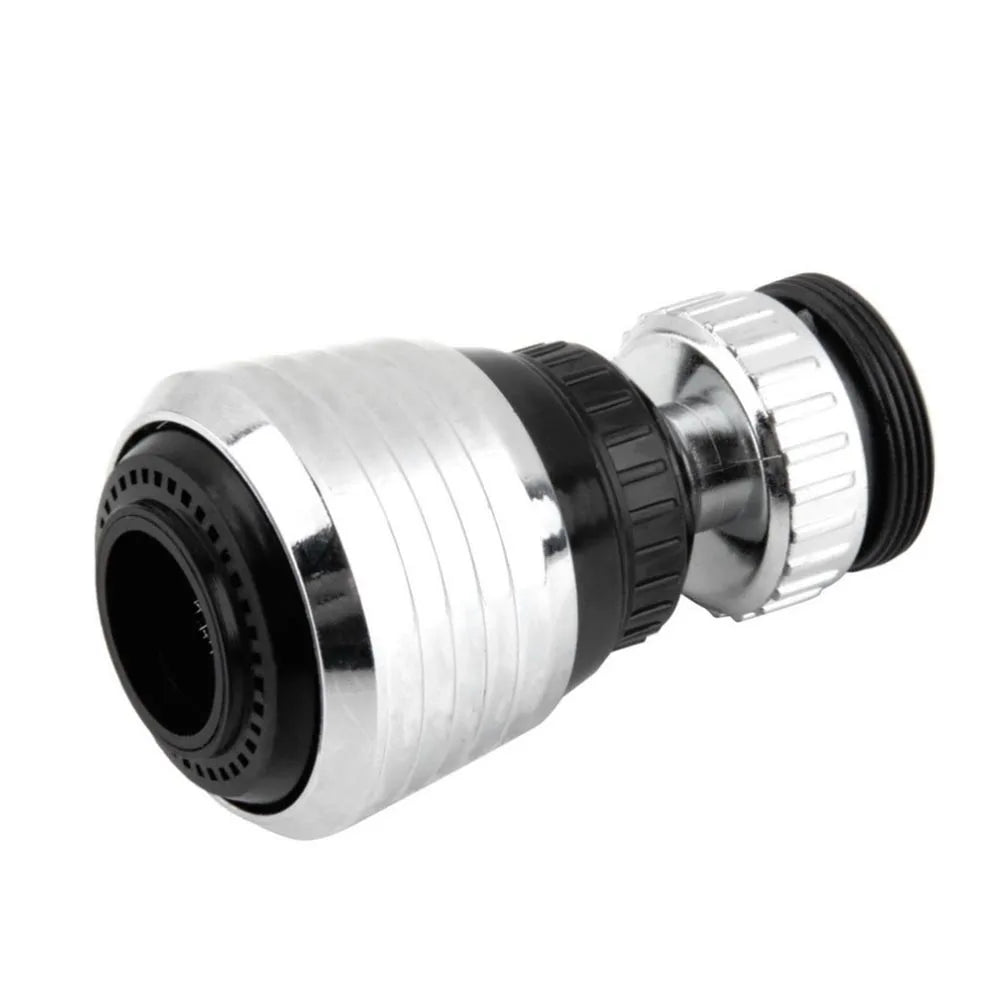 360° Rotary Faucet Nozzle Aerator | Anti-Splash Stainless Steel Kitchen & Bathroom Tap Filter