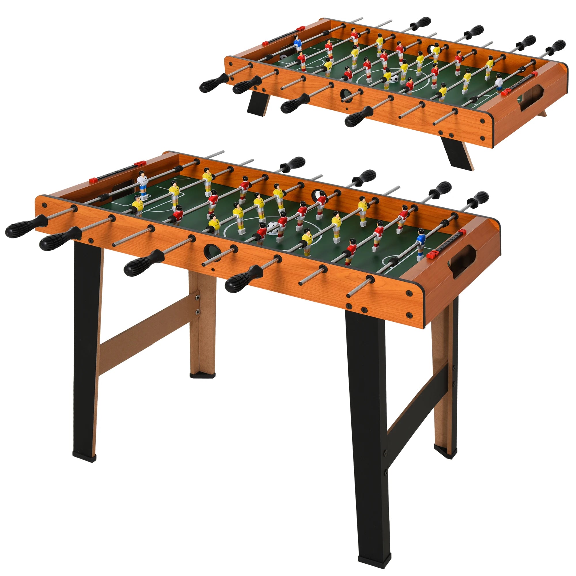 Foosball Table 84.5cm | 8-Rod Heavy Duty Football Table for Home, Pub & Game Room