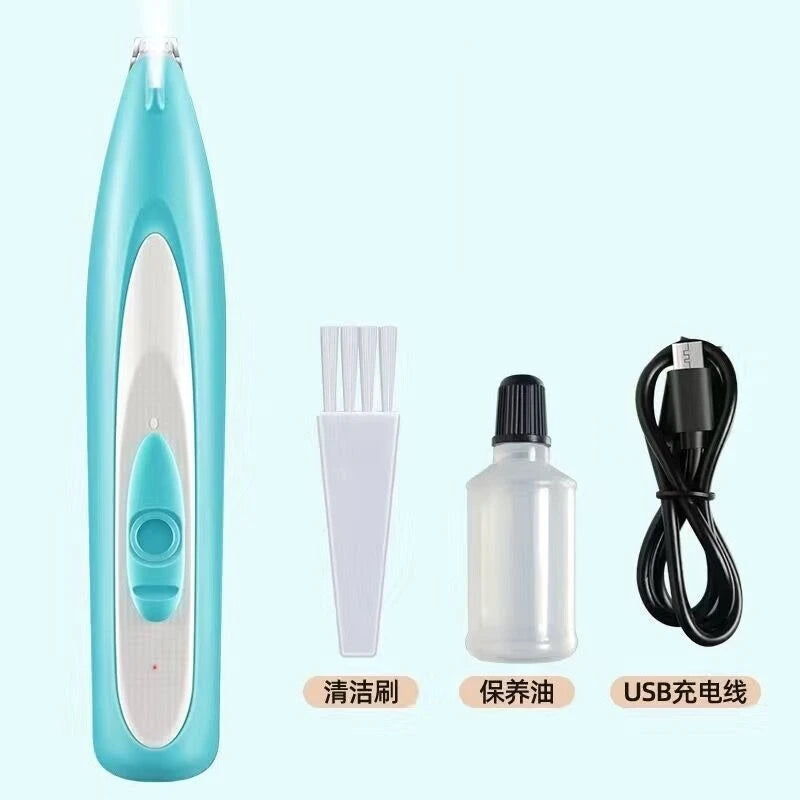 Professional Cordless Dog Grooming Clipper | LED Light, LCD Display & 18mm Wide Blade