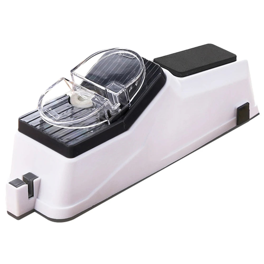 USB Rechargeable Electric Knife Sharpener | Adjustable Automatic Fast Sharpening Tool for Kitchen Knives and Scissors