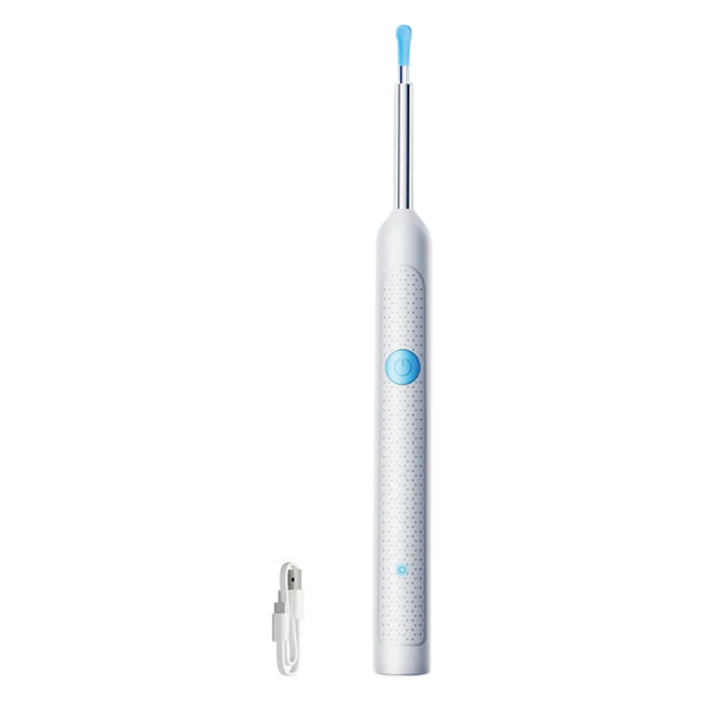 Smart Ear Wax Removal Tool with Camera Otoscope Rechargeable Ear Cleaner