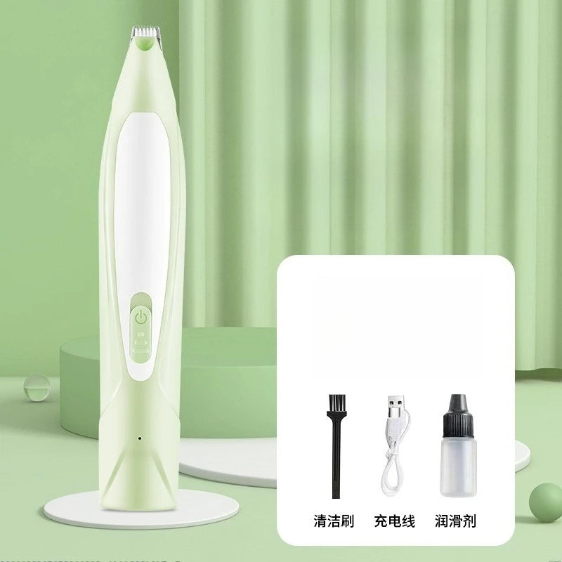 Professional Cordless Dog Grooming Clipper | LED Light, LCD Display & 18mm Wide Blade