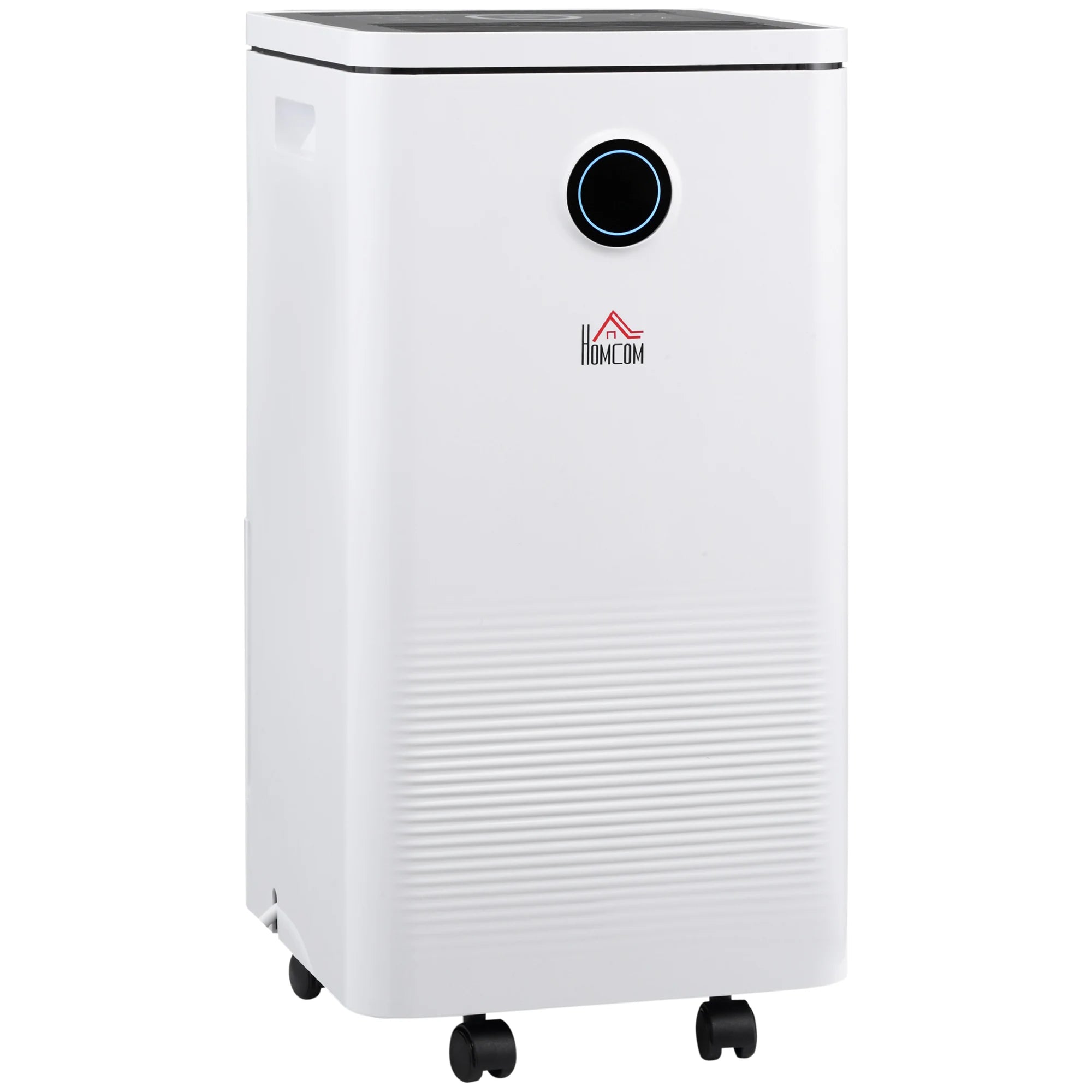 12L Per Day Portable Dehumidifier with Air Purifier 5 Modes 24hr Timer Child Lock LED Display for Home Office