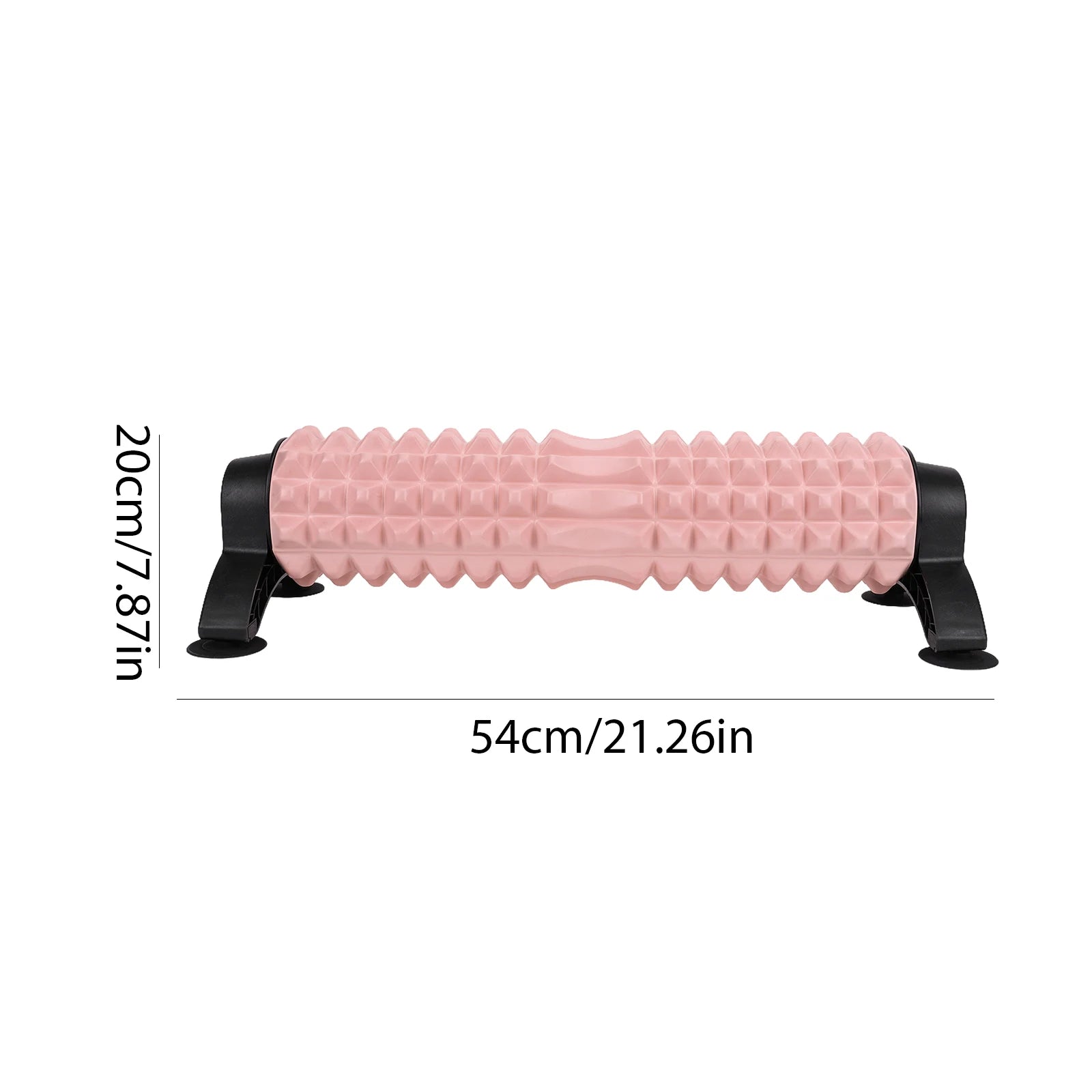21 Inch Foam Roller with Stand Deep Tissue Massager for Back Pain Muscle Recovery and Myofascial Release