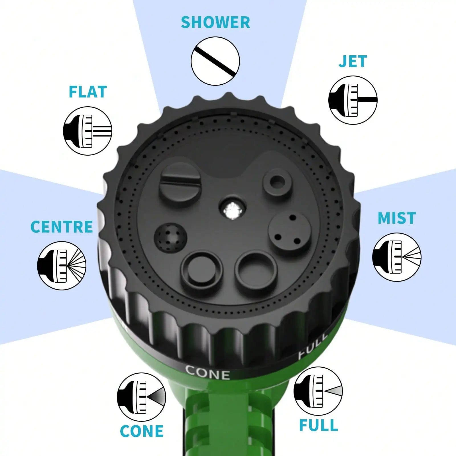 75-200FT Expandable Garden Hose 3x Expandable 7 Spray Patterns for Pets Cars Gardens Patios