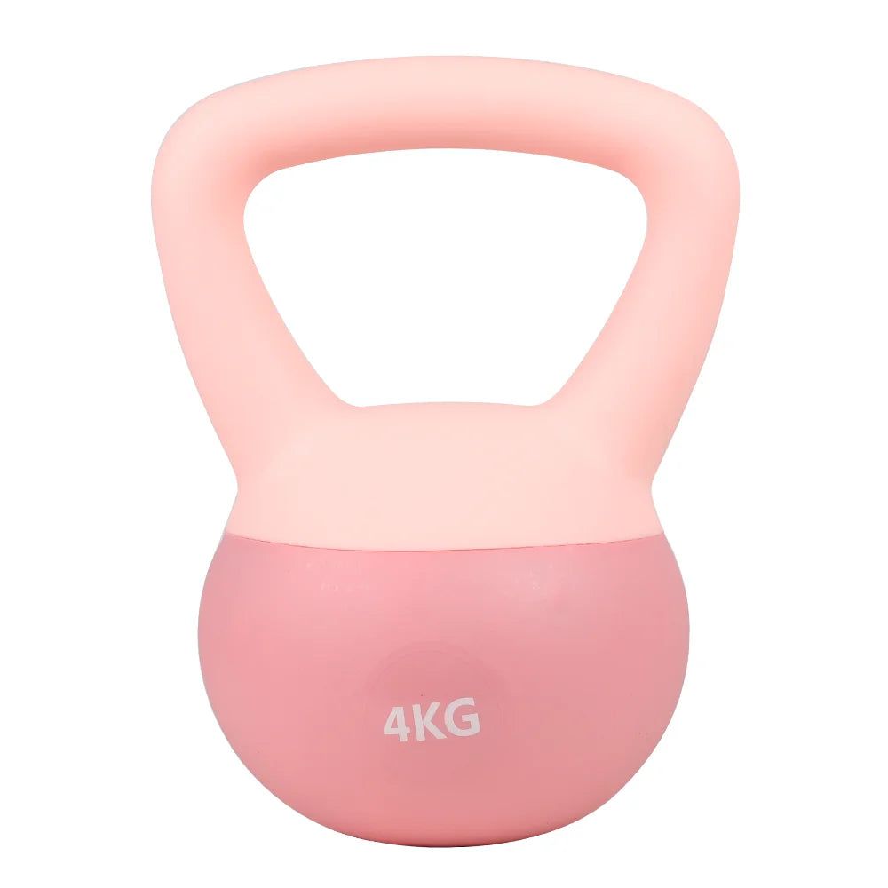 Soft Kettlebell Set 4-12kg Home Fitness Weights for Strength Training Workout