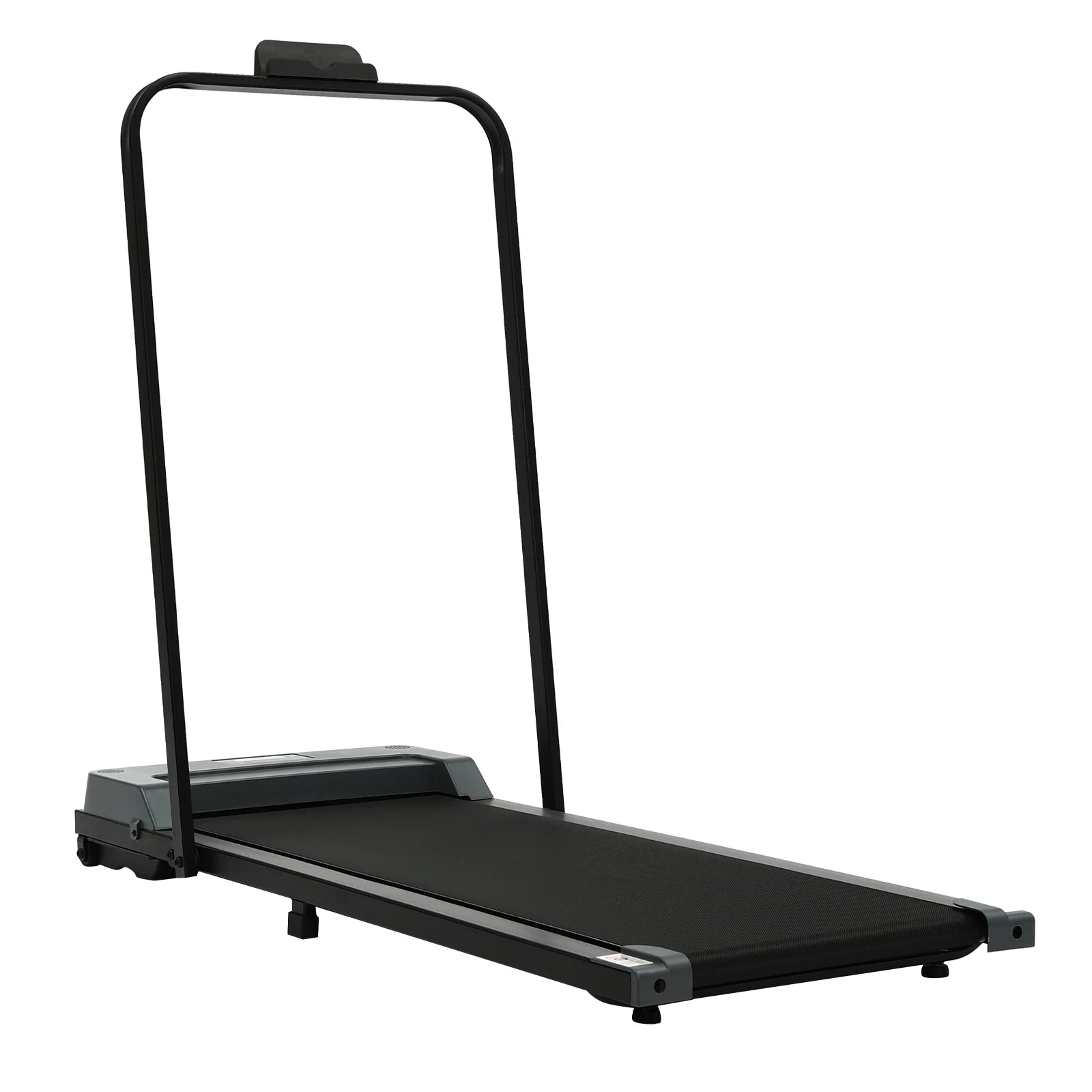 Electric Folding Treadmill 242lbs Capacity Cell Phone Holder LED Display Quiet Motor for Jogging Walking