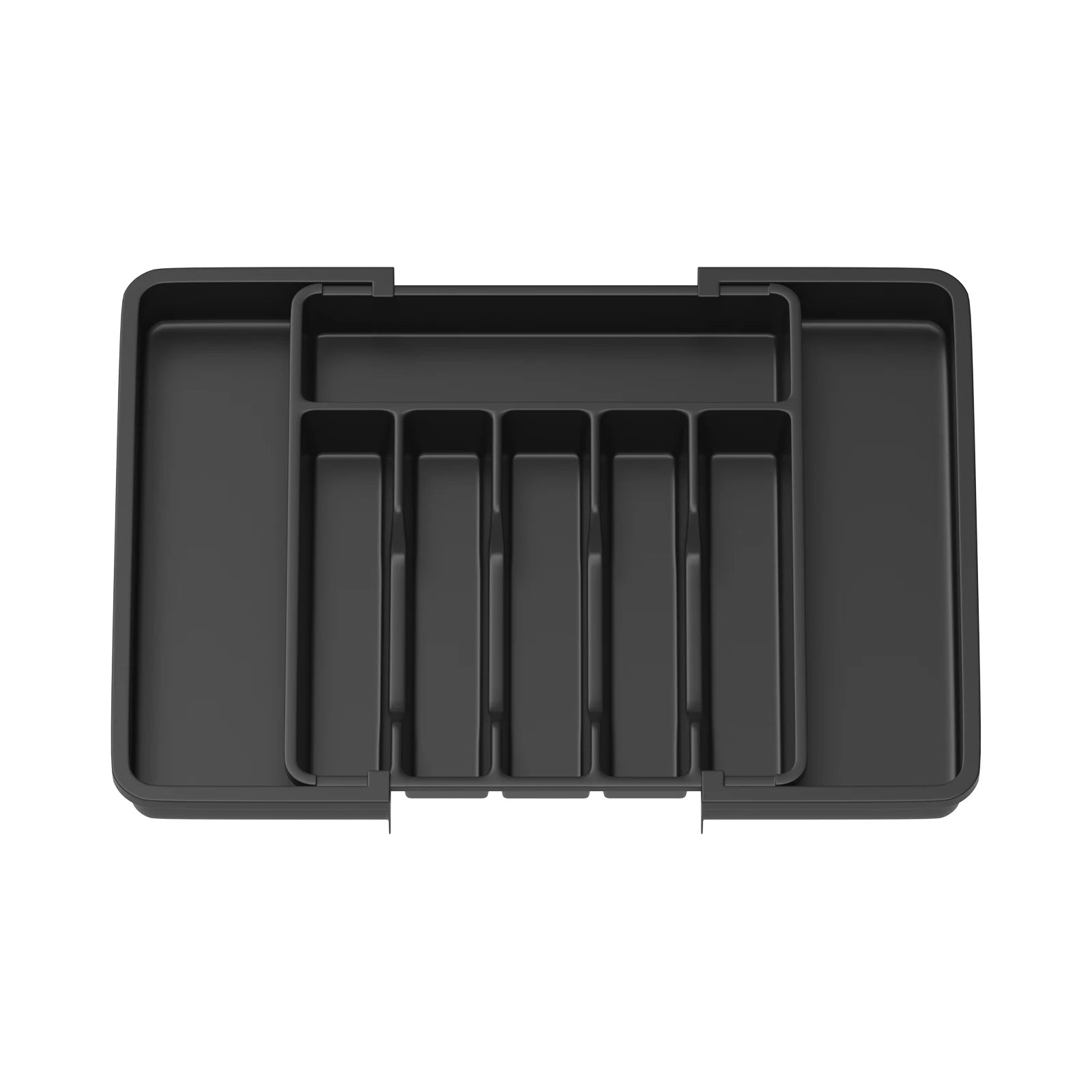 Expandable Cutlery Drawer Organiser 33-57cm | 8 Compartment BPA-Free PP Utensil Tray for Kitchen