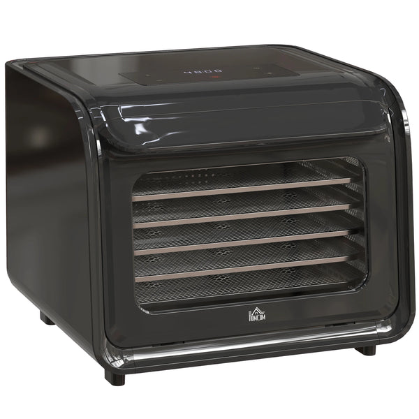 Food Dehydrator with 6 Stainless Steel Trays, for Fruit, Meat