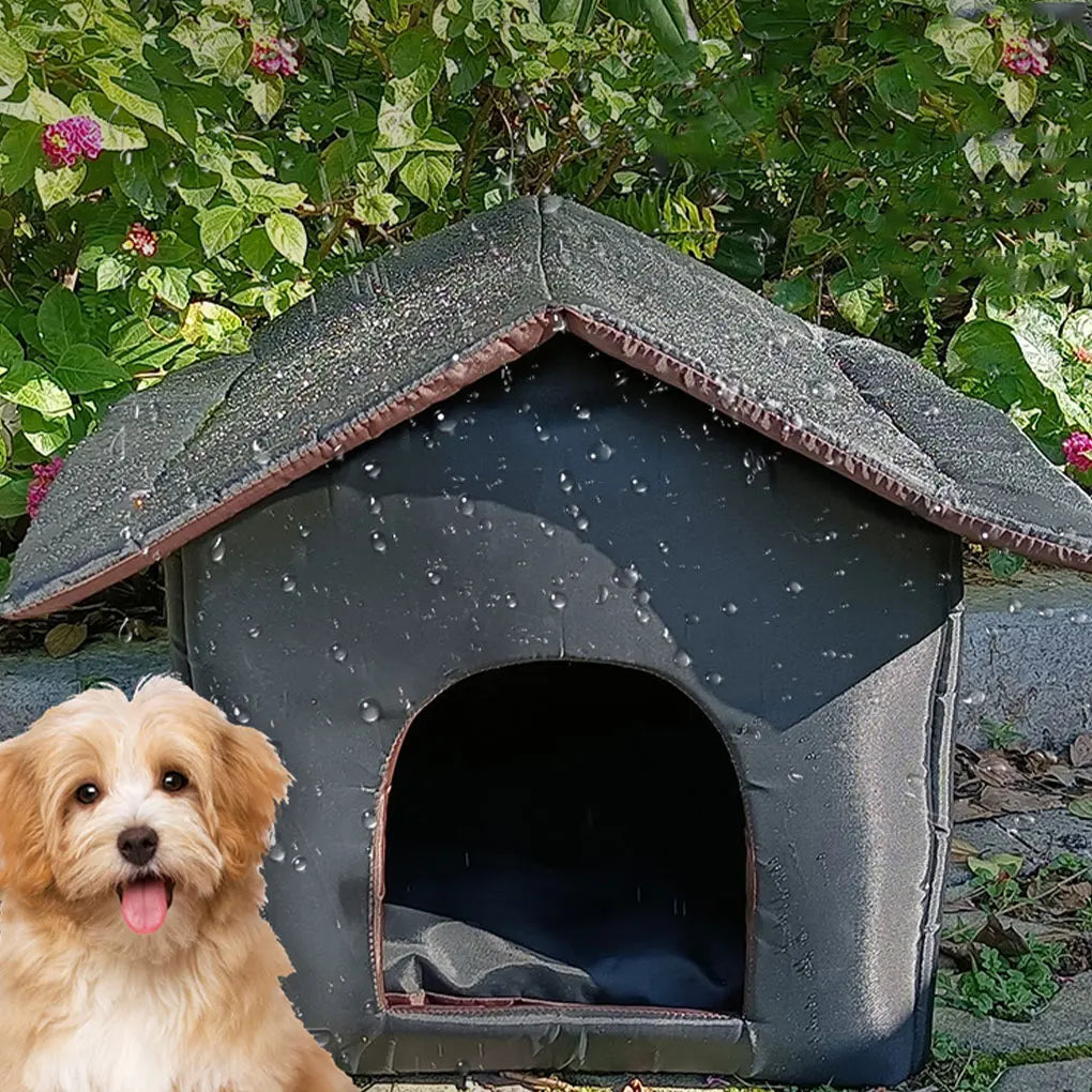 Tent Cabin Pet House Waterproof Windproof Detachable Cushion Cover Dog House Multiple Sizes