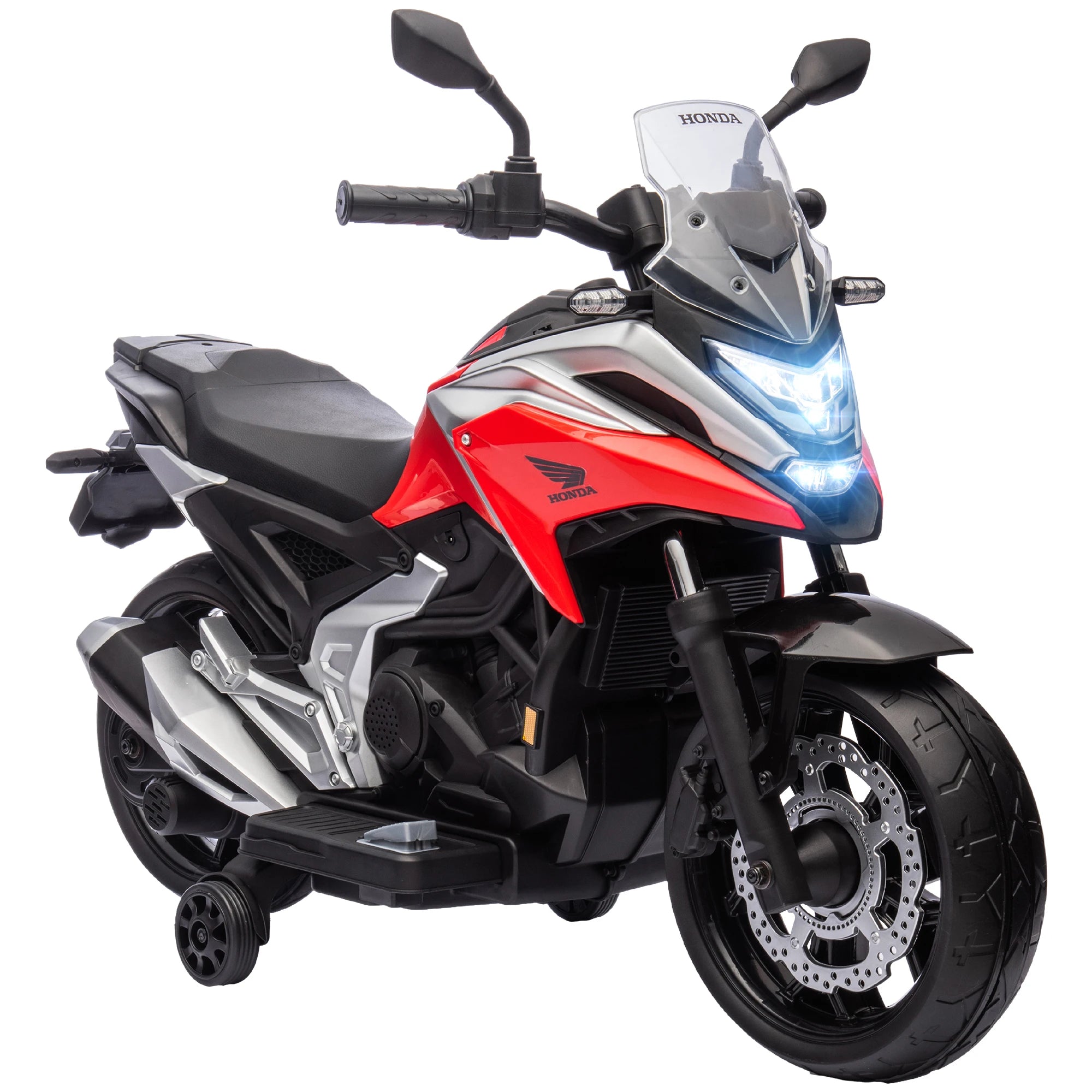 Licensed Honda Kids Electric Motorbike | 12V Ride-On with Music & Headlights Ages 3–6