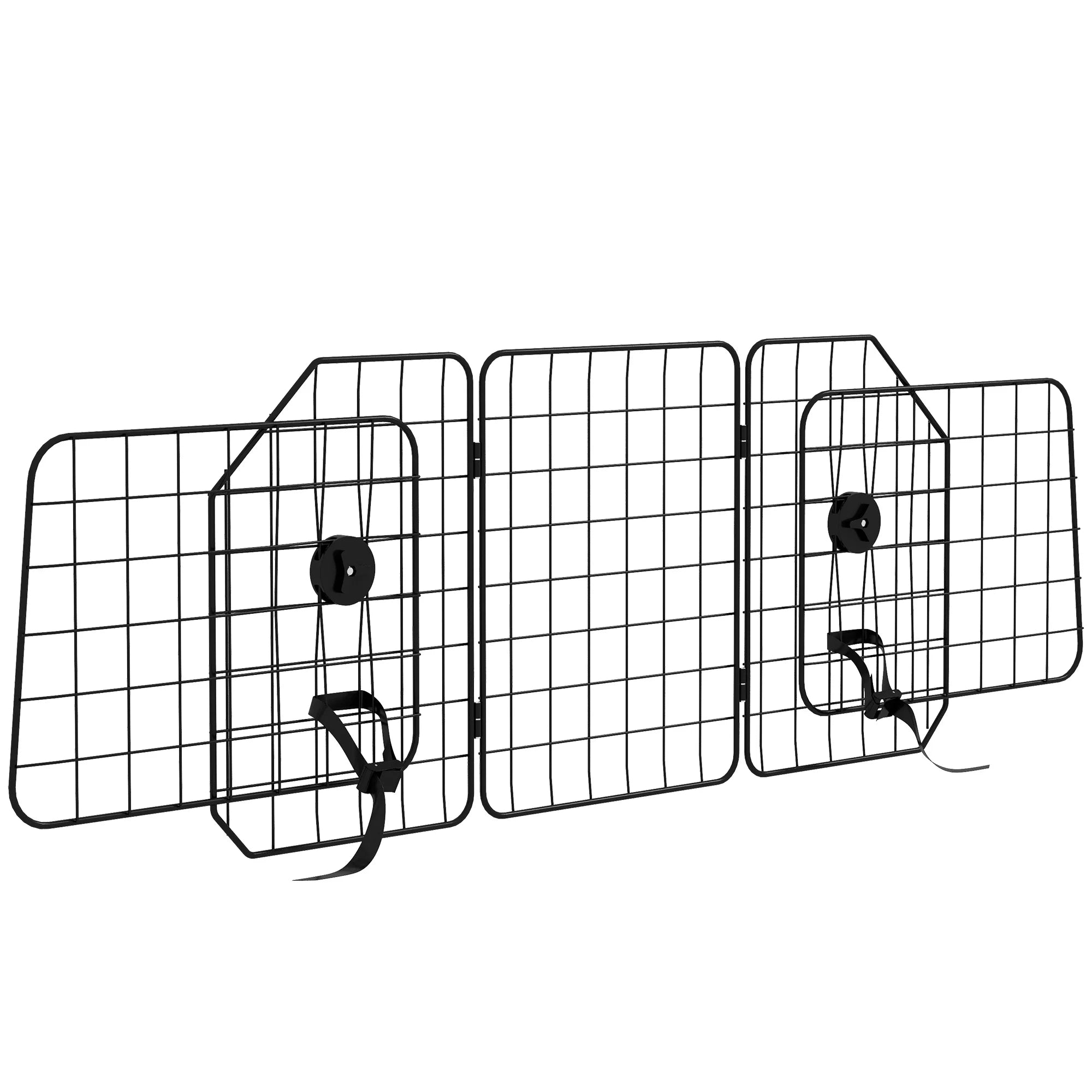 Adjustable Dog Guard Car Barrier for SUVs Vans and Vehicles with Foldable Design for Safe Pet Travel