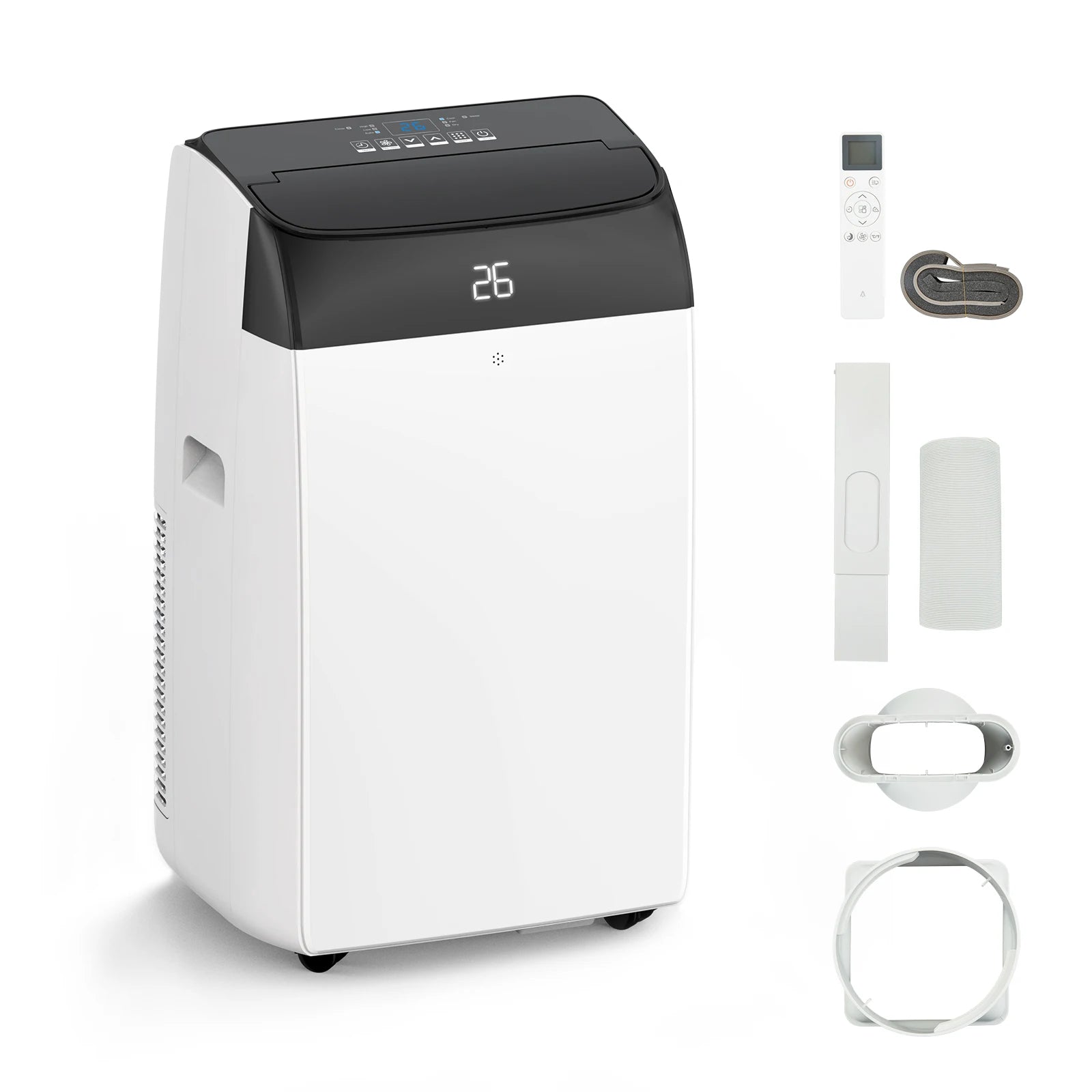 10000 BTU Portable Air Conditioner 3 in 1 Cooler Fan Dehumidifier with Remote Control