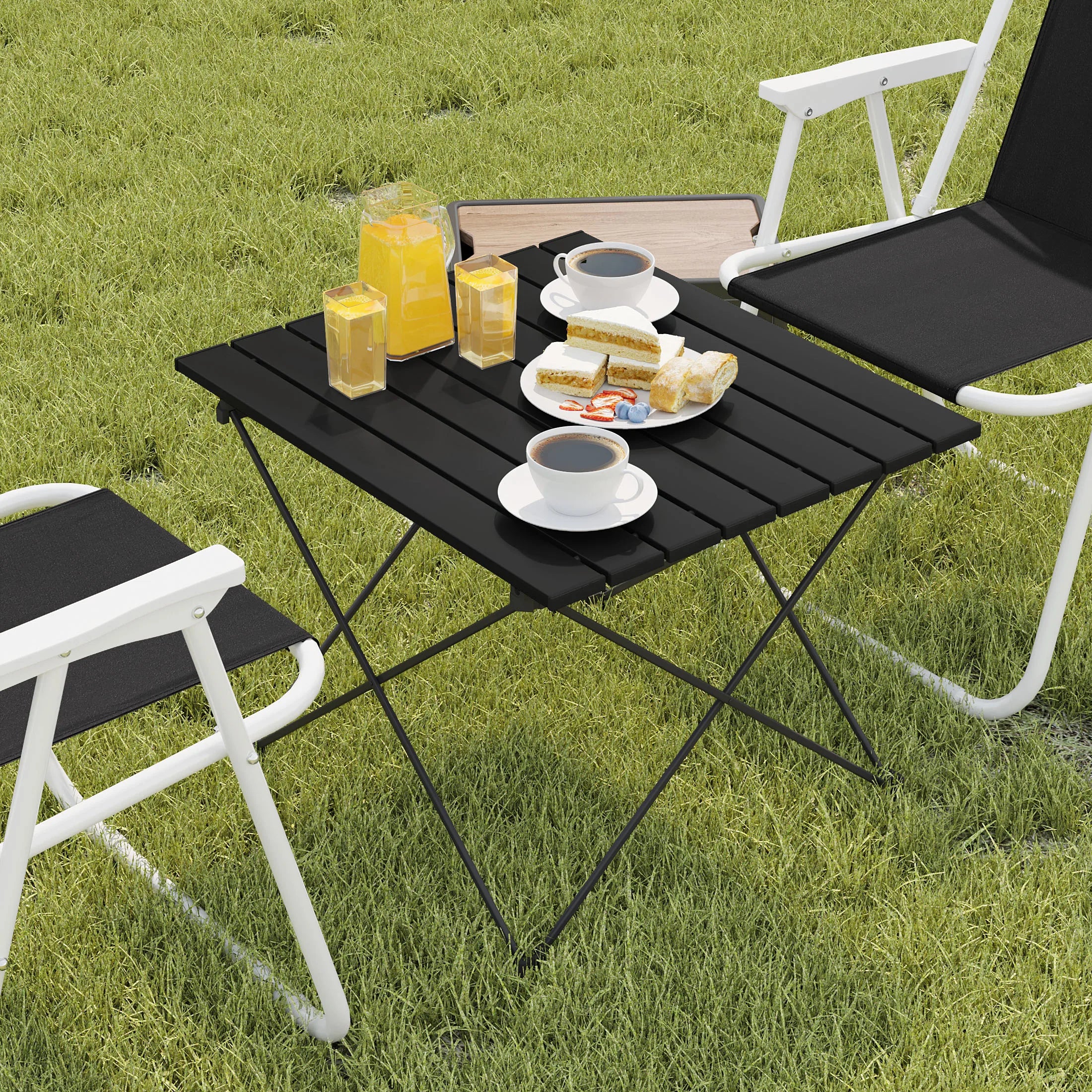 Portable Folding Camping Table with Carry Bag for Outdoor Picnic