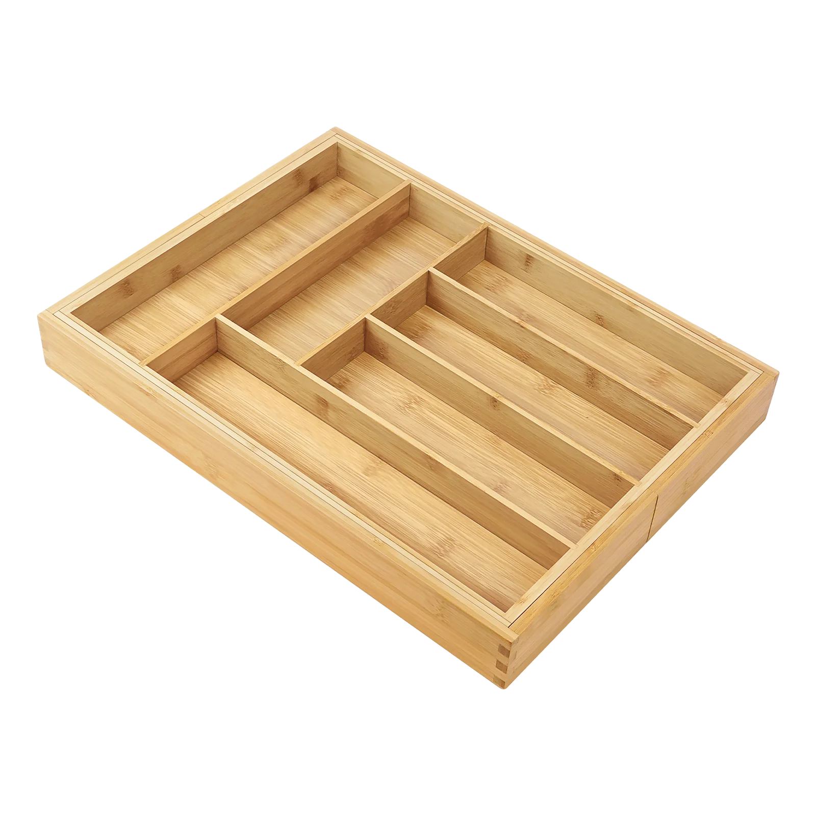 Eco-Friendly Wooden Storage Tray – Multipurpose Tableware Organizer