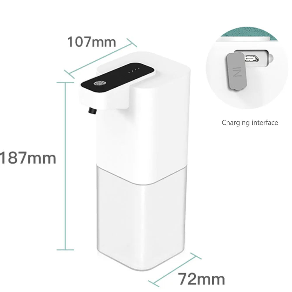 Automatic Foam Soap Dispenser 400ml – Touchless Wall Mounted Liquid Soap Sensor for Bathroom & Kitchen