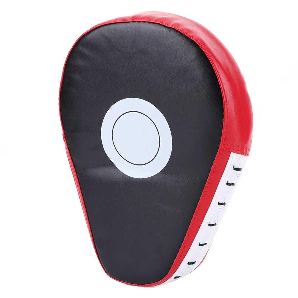 Curved Boxing Hand Target PU Leather Breathable Punching Mitts for Martial Arts Muay Thai Kickboxing Training