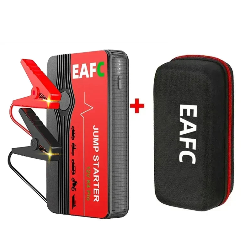 EAFC 600A Car Jump Starter & Power Bank | 12V Auto Battery Booster with LED & USB Charging
