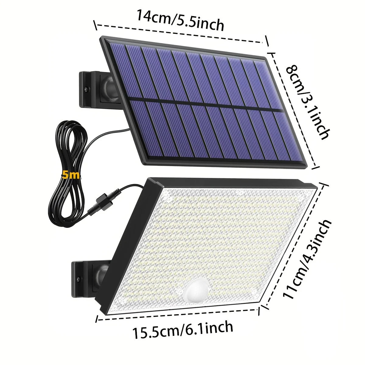 400 LED Solar Security Light | Motion Sensor 3-Mode Outdoor Garden Light IP65 Waterproof