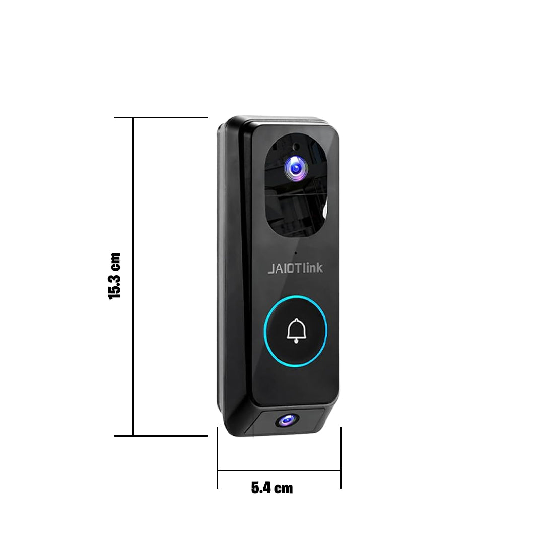 Tuya Doorbell with Camera Wireless Bundle Video Doorbell Wifi HD 1080P Outdoor Phone Door Bell Camera Security Video Intercom IR
