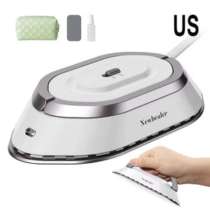 Mini Travel Iron for Clothes Portable Handle Electric Ironing Machine Fast Heating 30S Dry Wet Irons Garment Household Tools