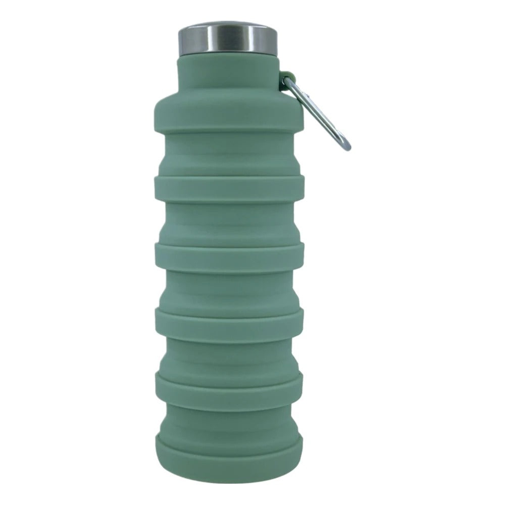Portable Collapsible Silicone Water Bottle – Retractable Folding Sports & Travel Bottle, Reusable Coffee Cup