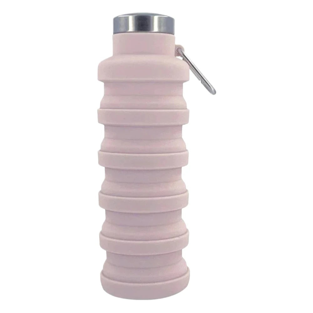 Portable Collapsible Silicone Water Bottle – Retractable Folding Sports & Travel Bottle, Reusable Coffee Cup