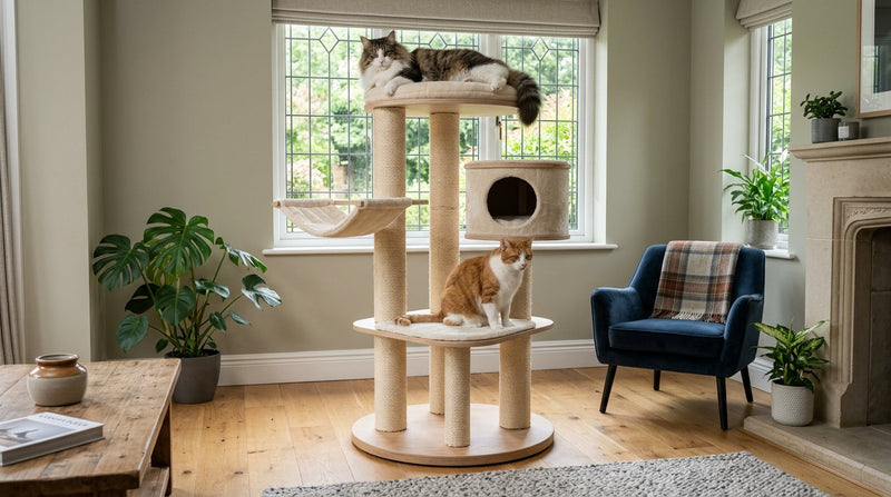 Best Cat Tree for Large or Heavy Cats: What Actually Matters