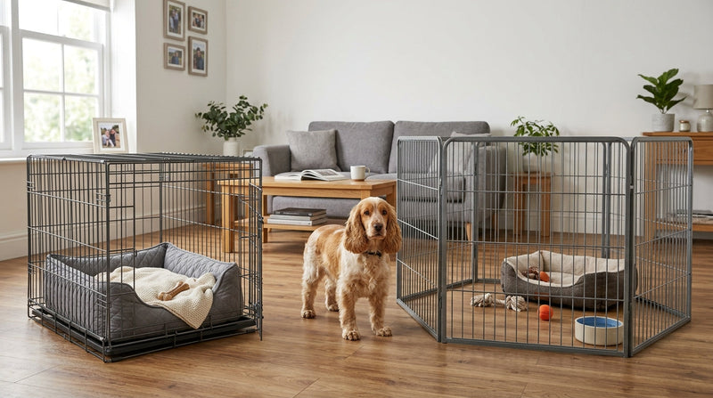Crate or Playpen? Which Your Dog Actually Needs