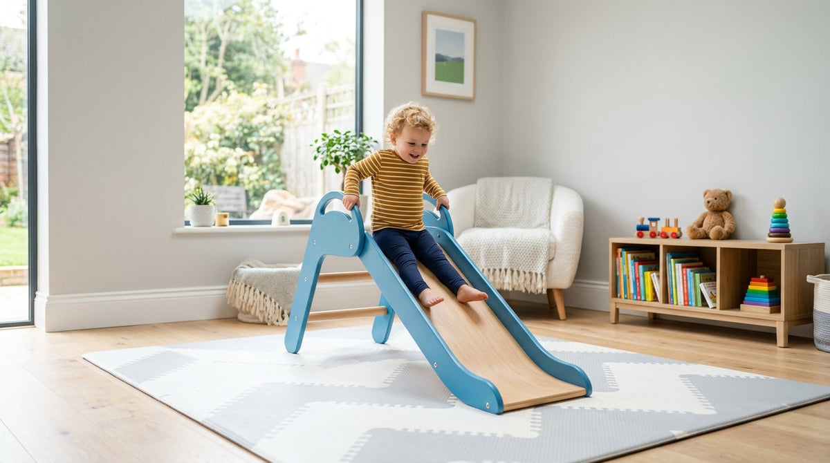 Indoor Slides for Toddlers: Age, Ceiling Height and Safety