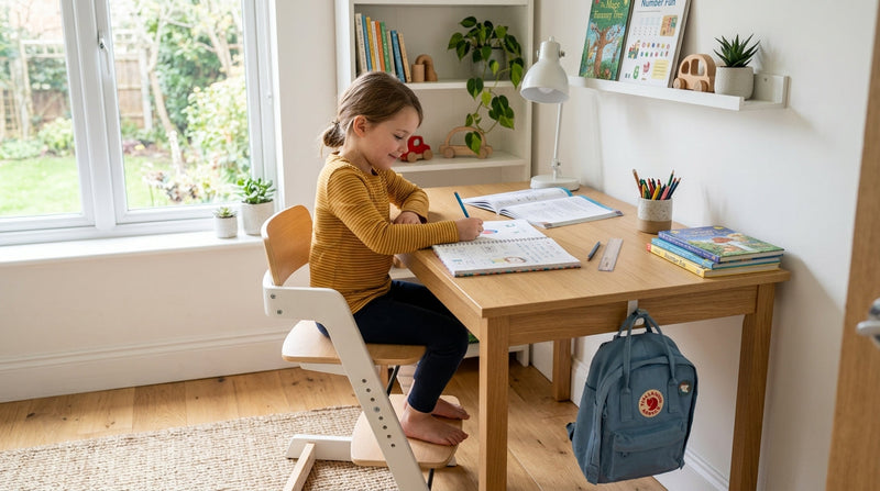 Kids' Desk Height by Age: A Back-to-School Sizing Guide