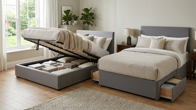 Ottoman Bed vs Divan Bed: Which Gives You More Storage?
