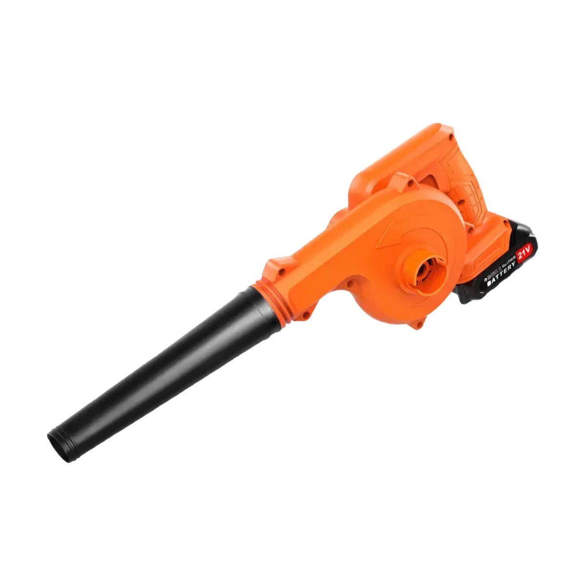 2-in-1 cordless leaf blower and vacuum on a white background