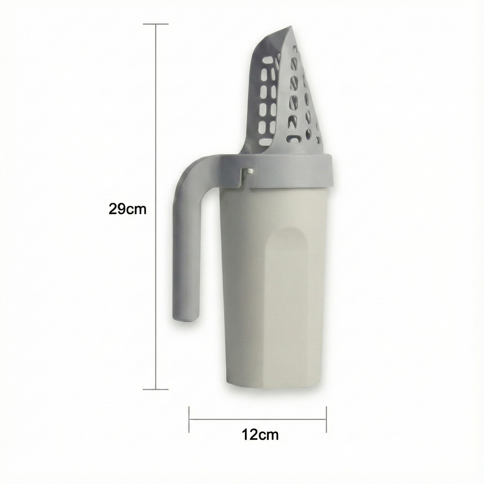 Cat Litter Scoop with Refill Bags | Self-Cleaning Filter Shovel & Waste Picker