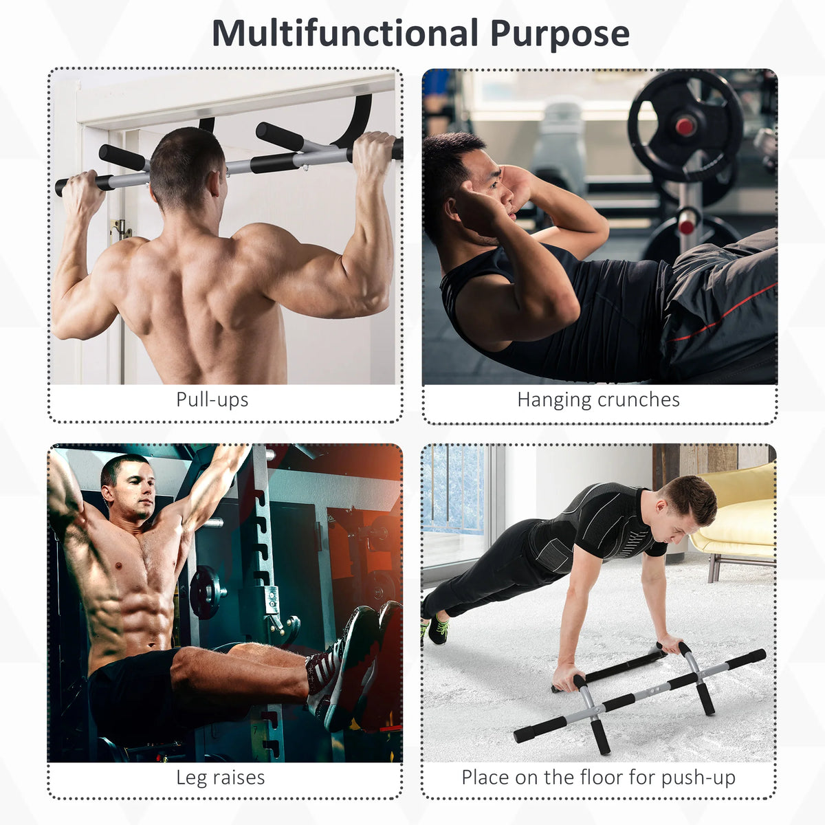 Doorway Pull-Up Bar for Home Gym, Upper Body Workout