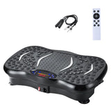 Whole Body Vibration Plate Machine with Bluetooth & LCD Display – Fat Burning Fitness Platform with Remote Control